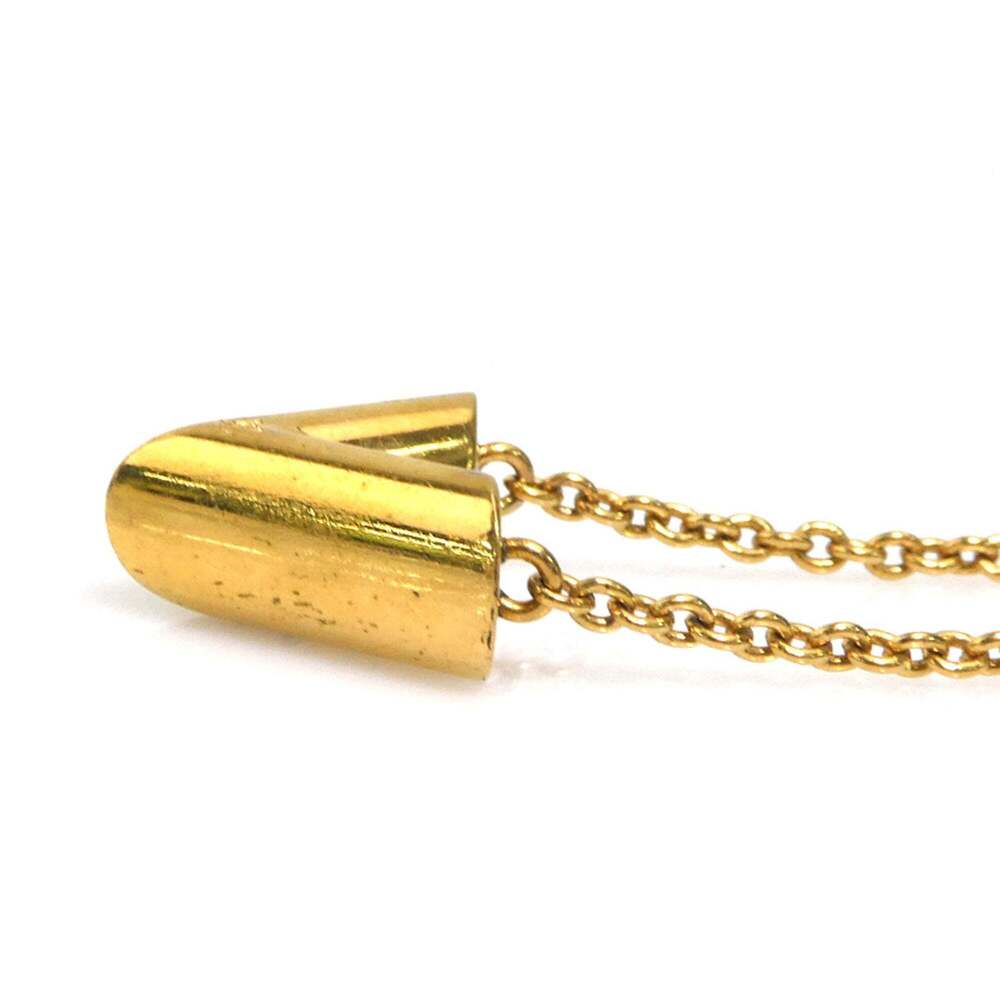 LOUIS VUITTON Gold Necklace - Picture 3 of 12